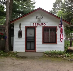 Outside of the Candy Store.